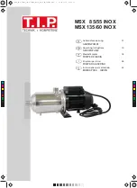 Preview for 1 page of T.I.P. MSX 135/60 INOX Operating Instructions Manual