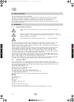 Preview for 14 page of T.I.P. MSX 135/60 INOX Operating Instructions Manual