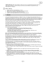 Preview for 9 page of T.I.P. MTS 5000 UV 7 Operating Instructions Manual