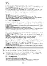 Preview for 16 page of T.I.P. MTS 5000 UV 7 Operating Instructions Manual