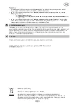 Preview for 19 page of T.I.P. MTS 5000 UV 7 Operating Instructions Manual