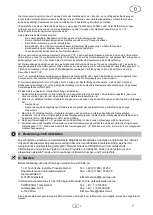 Preview for 9 page of T.I.P. MTS 6000 UV 7 Operating Instructions Manual