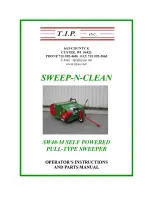 T.I.P. SWEEP-N-CLEAN SW-48-A Operator Instructions Manual preview