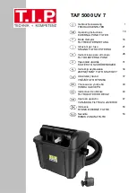 Preview for 1 page of T.I.P. TAF 5000 UV 7 Operating Instructions Manual