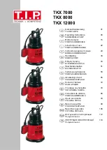 Preview for 1 page of T.I.P. TKX 8000 Operating Instructions Manual