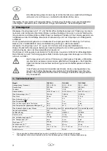 Preview for 4 page of T.I.P. TKX 8000 Operating Instructions Manual