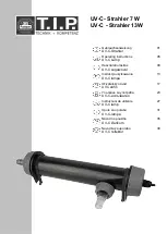 T.I.P. UV-C Strahler 13 W Operating Instructions Manual preview