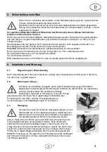 Preview for 5 page of T.I.P. VARIO 1000 E Operating Instructions Manual