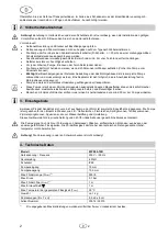 Предварительный просмотр 4 страницы T.I.P. WP 500-10 R Operating Instructions Manual