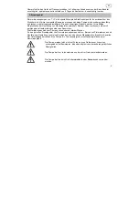 Preview for 5 page of T.I.P. WP 500 Plus Operation Instructions Manual