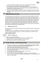 Preview for 21 page of T.I.P. WPF 1500 S Operating Instructions Manual