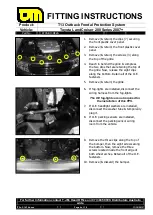 Preview for 4 page of T.J.M. T13 Outback Frontal Protection System Fitting Instructions Manual