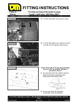 Preview for 10 page of T.J.M. T13 Outback Frontal Protection System Fitting Instructions Manual