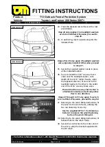 Preview for 11 page of T.J.M. T13 Outback Frontal Protection System Fitting Instructions Manual