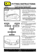 Предварительный просмотр 15 страницы T.J.M. T13 Outback Frontal Protection System Fitting Instructions Manual