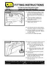 Предварительный просмотр 17 страницы T.J.M. T13 Outback Frontal Protection System Fitting Instructions Manual