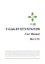 T-Link T-Link-EV5250 User Manual предпросмотр