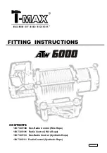 T-MAX ATW 6000 Fitting Instructions Manual preview