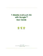 Предварительный просмотр 1 страницы T-Mobile 610214618658 - T-Mobile myTouch 3G Smartphone User Manual