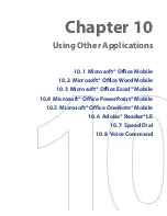 Предварительный просмотр 185 страницы T-Mobile 99HEE006-00 - T-Mobile ShadowTM - Copper User Manual