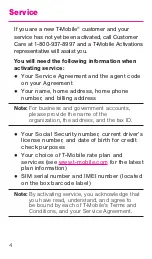 Preview for 5 page of T-Mobile GALAXY AVANT Start Manual