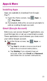 Preview for 24 page of T-Mobile GALAXY AVANT Start Manual