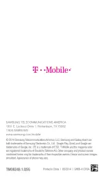 Preview for 36 page of T-Mobile GALAXY AVANT Start Manual