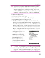 Preview for 39 page of T-Mobile MDA Touch Plus User Manaul