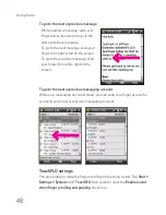 Preview for 48 page of T-Mobile MDA Touch Plus User Manaul