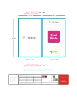 Предварительный просмотр 1 страницы T-Mobile myTouch Start Manual