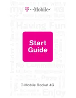 Preview for 1 page of T-Mobile rocket 4g Started Manual