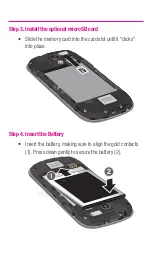 Предварительный просмотр 6 страницы T-Mobile Samsung Garda Start Manual