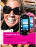 T-Mobile Vibe E200 User Manual preview