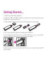 Preview for 2 page of T-Mobile Web n Walk Stick Quick Start Manual