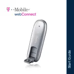 Preview for 1 page of T-Mobile webConnect Rocket 2.0 Start Manual