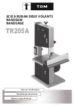 T.O.M TR205A Operating Instructions Manual preview