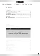 Preview for 3 page of T.O.M TS210L Operating Instructions Manual