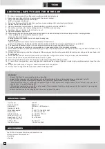 Preview for 18 page of T.O.M TS210L Operating Instructions Manual