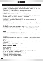 Preview for 20 page of T.O.M TS210L Operating Instructions Manual