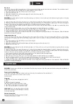 Preview for 22 page of T.O.M TS210L Operating Instructions Manual