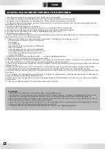 Preview for 26 page of T.O.M TS210L Operating Instructions Manual