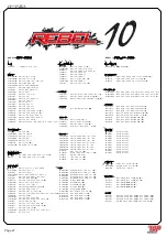 Предварительный просмотр 21 страницы T.O.P. Racing Rebel 10 Instruction Manual