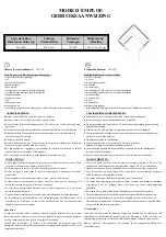 Preview for 2 page of T.P.I. Handels HL 145E FH Instructions For Use Manual