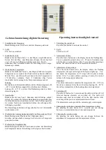 Preview for 9 page of T.P.I. Handels RL 125 FH Instructions For Use Manual