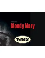 T-Rex Bloody Mary User Manual preview