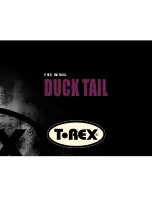 T-Rex DUCK TAIL User Manual preview