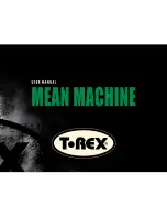 Preview for 1 page of T-Rex Mean Machine User Manual