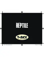 Предварительный просмотр 1 страницы T-Rex Reptile User Manual