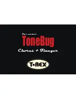 Preview for 1 page of T-Rex ToneBug Series User Manual