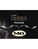 Предварительный просмотр 1 страницы T-Rex TREMONTI Phaser User Manual